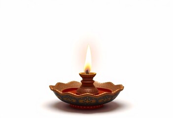 Diya Vecto Rtraditional Oil Diya Lamp
