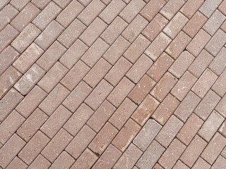 The Textured Paver Brick Pattern is perfect for stunning landscaping and functional driveways. Detailed closeup view of interlocking paver bricks, which are ideal for constructing patios and pathways