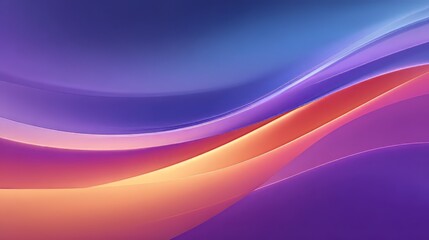 Ai generated image of abstract background with colorful gradient waves, creating a visually appealing and modern design for various creative projects