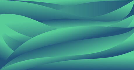 Abstract Gradient Background in for Facebook and Twitter Banners. Modern Abstract Waves Background for Social Media Covers and Web Banners.