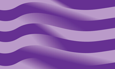 Fototapeta premium Abstract flowing waves of purple and lavender gradient background vector