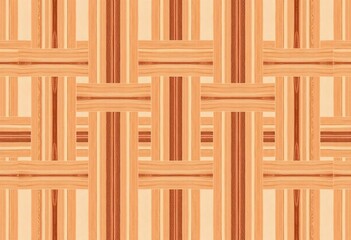 Fototapeta premium Abstract seamless brown rectangular pattern Minimalist geometric vector illustration, brown, abstract