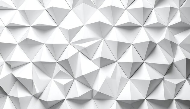 Abstract geometric pattern of interlocking white triangles