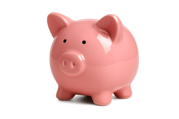 piggy bank isolated on white background