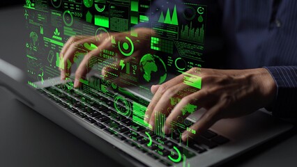 Sustainable business practices, green innovation, eco-friendly solutions, climate action, and long-term sustainability strategies supporting environmental goals and corporate responsibility. Thunk