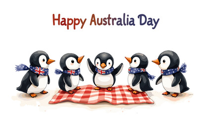 Happy Australia Day, Australia Day illustrations Banner, Background, Poster