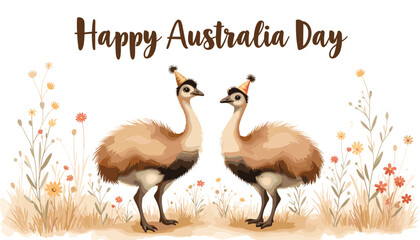Happy Australia Day, Australia Day illustrations Banner, Background, Poster