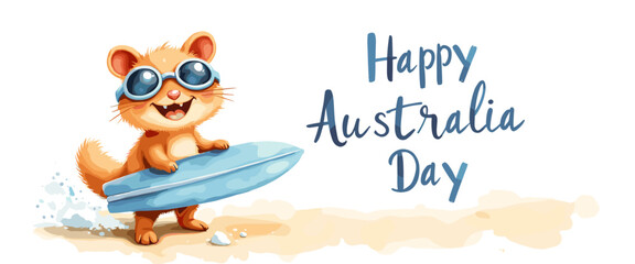 Happy Australia Day, Australia Day illustrations Banner, Background, Poster