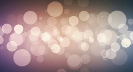 Blurred Light Abstract Background in Teal Pink and Beige Bokeh Circles Elegant Backdrop for Design and Photography with Soft Focus