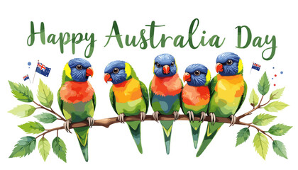 Happy Australia Day, Australia Day illustrations Banner, Background, Poster
