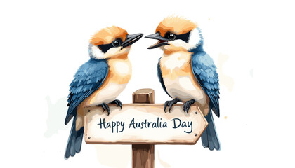 Happy Australia Day, Australia Day illustrations Banner, Background, Poster