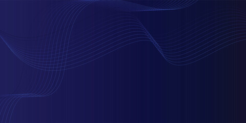 Abstract Blue waves geometric background. Modern background design. gradient color. Fluid shapes composition.