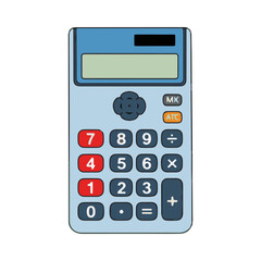 calculator vector illustration design