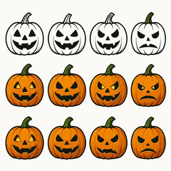 Jack O’ Lantern Icon Sheet