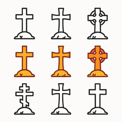 Tombstone Icon Sheet