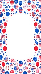 Patriotic frame design