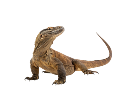 Komodo Dragon Majestic Indonesian Lizard