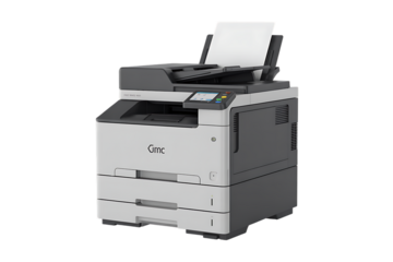 Modern office printer scanner copier machine ready for efficient document management and business operations