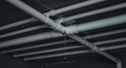 Leaking Pipes Water Damage Plumbing Repair leaky pipe pvc pipes
