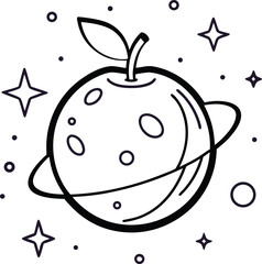 Abstract geometric composition with vibrant color palette