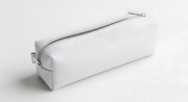 White Pencil Case with Mockup, and Studio.