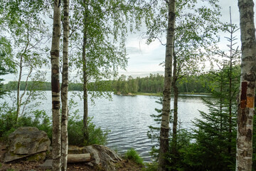 Calm Lake in Sweden