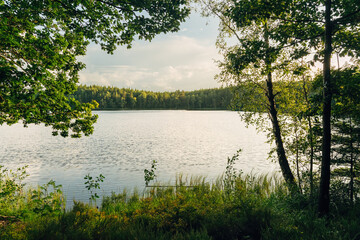 Calm Lake in Sweden