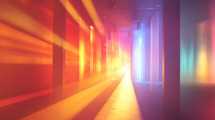 Spectacular party event with vibrant stage lighting high resolution picture