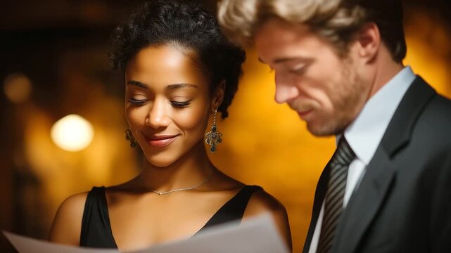 clear verbal exchange, confident body language, attentive listening, mutual understanding, professional setting, diverse participants, collaborative energy