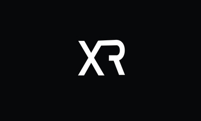 Obraz premium XR,RX,X,R,R,X,X,R abstract, letters, logo, monogram, style, symbols, ambitions, icons, 