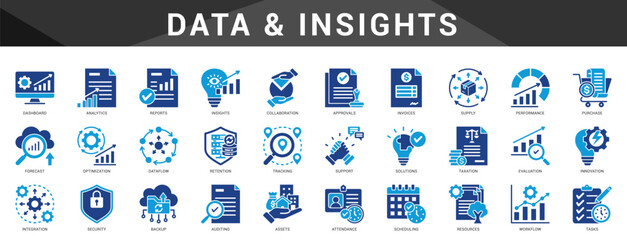 Data and reporting visuals for dashboards, insights, analytics, and resource planning.