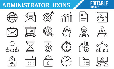Editable Icons for Administrators, Managers, and Organizational Projects