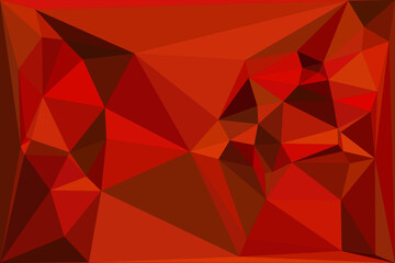 Polygonal mosaic with gradient color abstract geometric background. Low Poly background design. Technology low Poly background. Modern and trendy abstract geometric background in a low poly style.