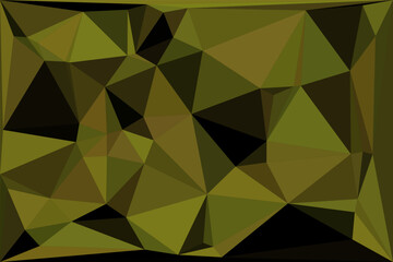 Polygonal mosaic with gradient color abstract geometric background. Low Poly background design. Technology low Poly background. Modern and trendy abstract geometric background in a low poly style.