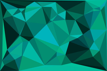 Polygonal mosaic with gradient color abstract geometric background. Low Poly background design. Technology low Poly background. Modern and trendy abstract geometric background in a low poly style.