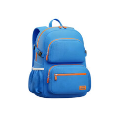 3d icon of backpack isolated on white