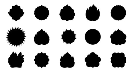 Vector Shapes, Icons, and Elements A Collection of 28 AI-Generated Designs for Branding and Design Projects