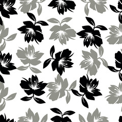 seamless pattern with flowers