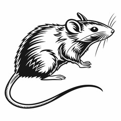 vector illustration of a squirrel