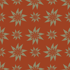 Vintage seamless floral pattern. Liberty style background of small pastel colorful flowers. Small flowers scattered over a white background. Stock vector for printing on surfaces