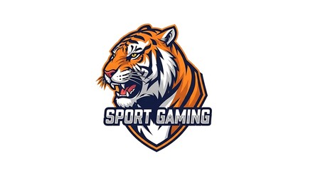 Roaring Tiger Sport Gaming Logo.