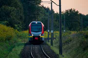Passenger train.  © Tomasz Warszewski