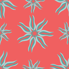 seamless pattern with flowers