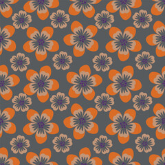 cute flower pattern image for fabric textile or wall decoration