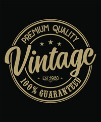 Vintage T-Shirt Design – Premium Quality 1920 Retro Typography