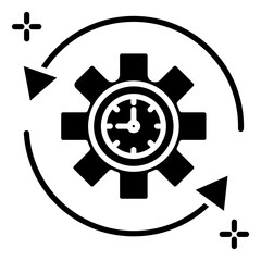 Utilization Vector Icon