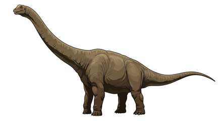 Obraz premium tyrannosaurus dinosaur vector illustration