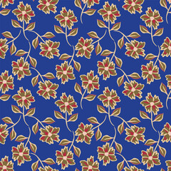 seamless pattern with flowers