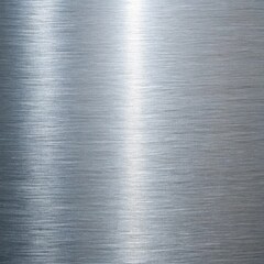 Sleek brushed metal texture with subtle reflections, perfect for modern designs, backgrounds, and industrialthemed projects