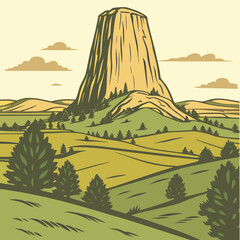 Pompeys Pillar National Monument &ndash; Pompeys Pillar, Montana, United States